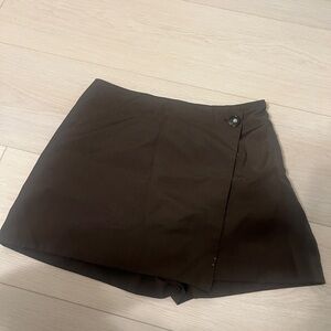 H&M Dark Brown Skorts